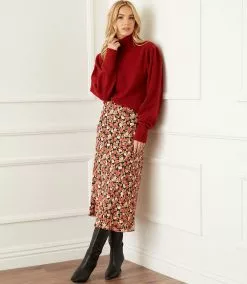 Karen Kane Poof Sleeve Turtleneck -karen kane Sales Shop karenkane 2022 fall 3L89440 RUS 006