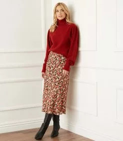 Karen Kane Poof Sleeve Turtleneck -karen kane Sales Shop karenkane 2022 fall 3L89440 RUS 008