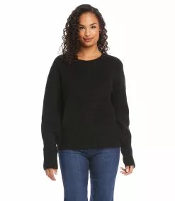 Karen Kane Blouson Sleeve Sweater -karen kane Sales Shop karenkane 2022 fall 3L89501 BLK 002