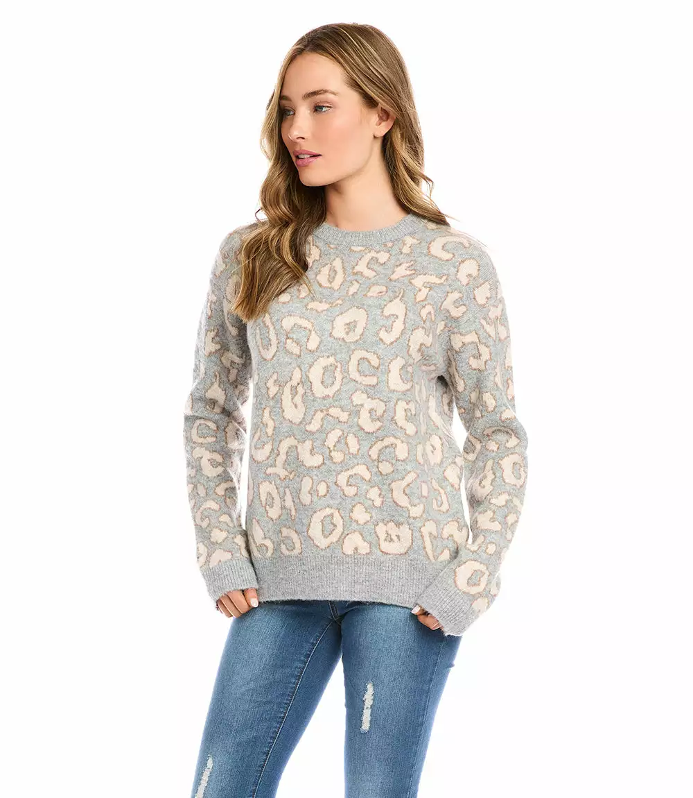 Karen Kane Animal Jacquard Pullover 6 Karen Kane Animal Jacquard Pullover - Image 4