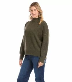 Karen Kane Plus Size Mock Neck Sweater -karen kane Sales Shop karenkane 2022 fall 3N94225W OLI 004