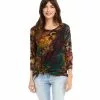 Karen Kane Side Tie-Top -karen kane Sales Shop karenkane 2022 fall 3N94249 MUL 001