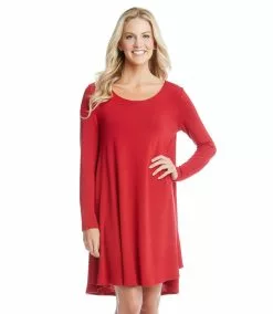 Karen Kane Long Sleeve Maggie Trapeze Dress