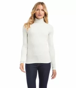 Karen Kane Long Sleeve Turtleneck -karen kane Sales Shop karenkane 2022 fall L56148 HEA 001