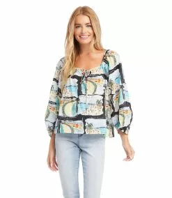 Karen Kane Peasant Top 13 Karen Kane Peasant Top -karen kane Sales Shop karenkane 2022 spring 1L45583 PRT 003 11e6f4ac 94c8 4ee1 a5e3 07fc8c07ae48