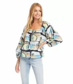 Karen Kane Peasant Top 15 Karen Kane Peasant Top -karen kane Sales Shop karenkane 2022 spring 1L45583 PRT 006 a4c9a4ba e432 43ee ae1d 519ba7628ac1