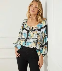 Karen Kane Peasant Top 17 Karen Kane Peasant Top -karen kane Sales Shop karenkane 2022 spring 1L45583 PRT 008 e5b237c4 2d1c 433e bafe e02aae73859f