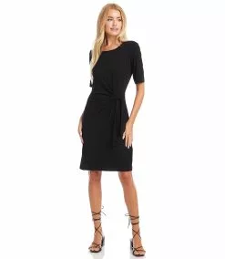 Karen Kane Short Sleeve Tie-Front Dress 16 Karen Kane Short Sleeve Tie-Front Dress -karen kane Sales Shop karenkane 2022 spring L13122 BLK 006 29f64c01 9f3a 4f6a 87ac 64a9785b3430