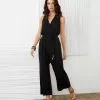 Karen Kane Cropped Jumpsuit 2 Karen Kane Cropped Jumpsuit -karen kane Sales Shop karenkane 2022 spring L52500 BLK 006 a383af80 24c5 455b beff 82171ffa9d01