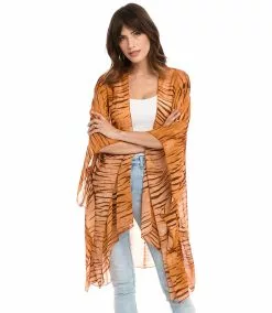 Karen Kane Open Front Jacket -karen kane Sales Shop karenkane 2022 summer 2F04553X PRT 004