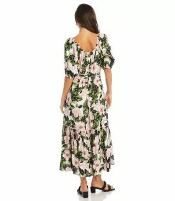 Karen Kane Poof Sleeve Dress 10 Karen Kane Poof Sleeve Dress -karen kane Sales Shop karenkane 2022 summer 2L10163 PRT 003