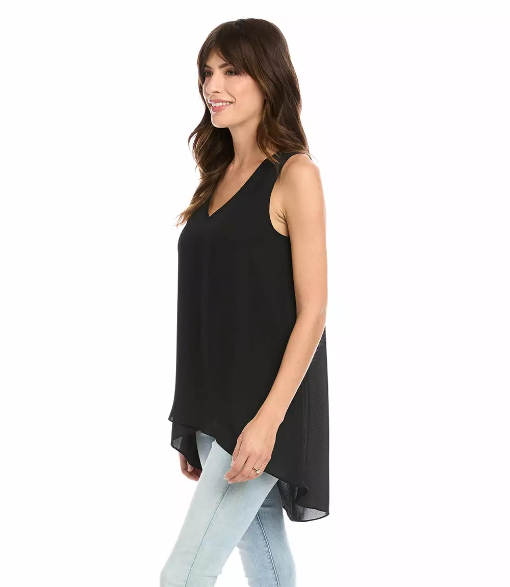 Karen Kane Layered V-Neck Tank 5 Karen Kane Layered V-Neck Tank - Image 3
