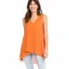 Karen Kane Layered V-Neck Tank
