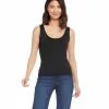 Karen Kane Petite Size Scoop Tank -karen kane Sales Shop karenkane 2022 summer L26000 BLK 001 5bfb42bd 11f8 4535 b587 d83352905dd5 1