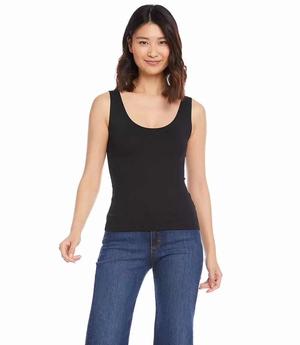 Karen Kane Petite Size Scoop Tank 3 Karen Kane Petite Size Scoop Tank