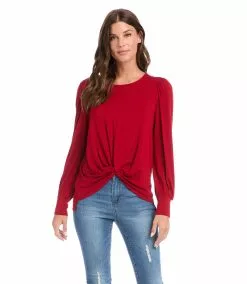 Karen Kane Twist Front Top