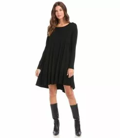 Karen Kane Petite Size Long Sleeve Maggie Dress