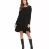 Karen Kane Petite Size Long Sleeve Maggie Dress 1 Karen Kane Petite Size Long Sleeve Maggie Dress -karen kane Sales Shop karenkane 2022 winter 4L13233P BLK 005