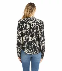 Karen Kane Long Sleeve Bow Blouse 11 Karen Kane Long Sleeve Bow Blouse -karen kane Sales Shop karenkane 2022 winter 4L16609 BLC 003