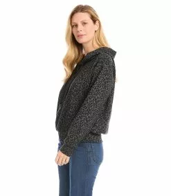 Karen Kane Long Sleeve Hoodie -karen kane Sales Shop karenkane 2022 winter 4L18612 PRT 003