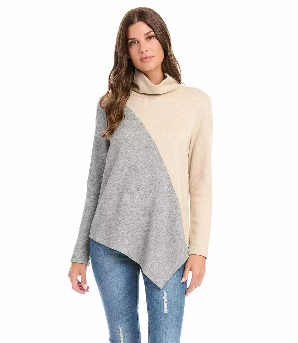 Karen Kane Asymmetric Colorblock Top 4 Karen Kane Asymmetric Colorblock Top - Image 2