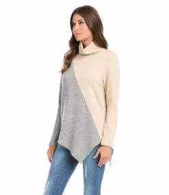 Karen Kane Asymmetric Colorblock Top 11 Karen Kane Asymmetric Colorblock Top -karen kane Sales Shop karenkane 2022 winter 4L24515 GWO 005