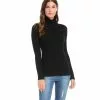 Karen Kane Turtleneck Top -karen kane Sales Shop karenkane 2022 winter 4L56151 BLK 001