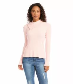 Karen Kane Drape Neck Turtleneck