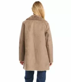 Karen Kane Faux Fur Coat -karen kane Sales Shop karenkane 2022 winter 4L83086 TAU 004