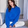 Karen Kane Blouson Sleeve Sweater -karen kane Sales Shop karenkane 2022 winter 4L89580 BLU 001