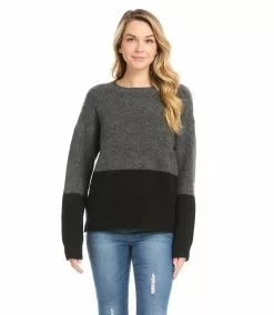 Karen Kane Colorblock Sweater -karen kane Sales Shop karenkane 2022 winter 4L89619 GWB 002