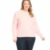Karen Kane Plus Size Blouson Sleeve Sweater -karen kane Sales Shop karenkane 2022 winter 4L89620W ROS 001