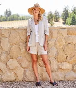 Karen Kane Ruched Sleeve Jacket -karen kane Sales Shop karenkane 2023 spring 1L01552 OAT 005