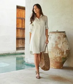 Karen Kane Linen Shirtdress