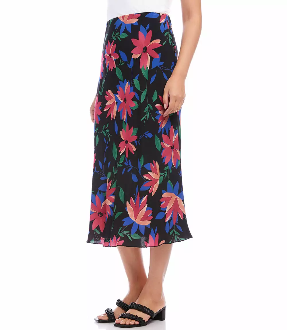 Karen Kane Petite Size Bias Cut Midi Skirt 5 Karen Kane Petite Size Bias Cut Midi Skirt - Image 3
