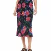 Karen Kane Bias Cut Midi Skirt -karen kane Sales Shop karenkane 2023 spring 1L04226 PRT 004