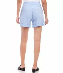 Karen Kane High Waist Pleated Shorts -karen kane Sales Shop karenkane 2023 spring 1L04625 CAPB 004