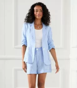 Karen Kane High Waist Pleated Shorts -karen kane Sales Shop karenkane 2023 spring 1L04625 CAPB 006