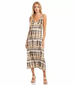 Karen Kane Brigitte Midi Dress -karen kane Sales Shop karenkane 2023 spring 1L04631 PRT 001
