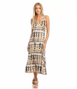 Karen Kane Brigitte Midi Dress -karen kane Sales Shop karenkane 2023 spring 1L04631 PRT 005