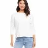 Karen Kane Petite Size Boatneck Top -karen kane Sales Shop karenkane 2023 spring 1L05614P OWH 000 1