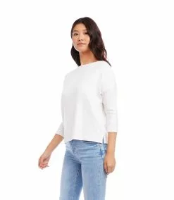 Karen Kane Petite Size Boatneck Top -karen kane Sales Shop karenkane 2023 spring 1L05614P OWH 003 1