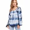 Karen Kane Peasant Top -karen kane Sales Shop karenkane 2023 spring 1L08196 TD 001copy