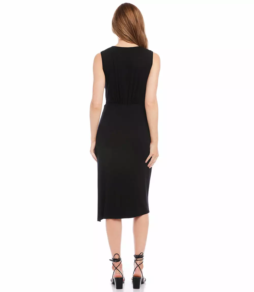 Karen Kane Asymmetric Drape Dress 6 Karen Kane Asymmetric Drape Dress - Image 4
