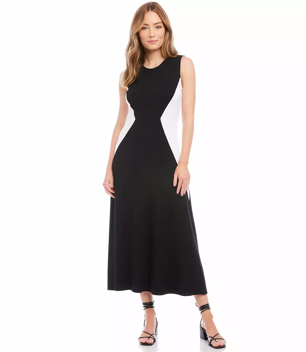 Karen Kane Sleeveless Colorblock Dress 4 Karen Kane Sleeveless Colorblock Dress - Image 2