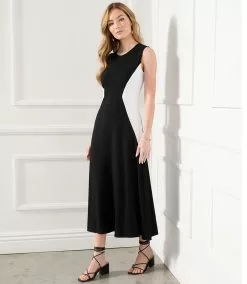 Karen Kane Sleeveless Colorblock Dress 17 Karen Kane Sleeveless Colorblock Dress -karen kane Sales Shop karenkane 2023 spring 1L14335 BWW 007