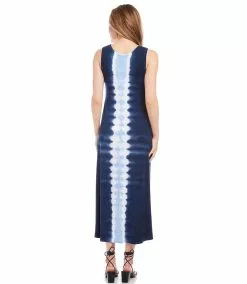 Karen Kane Front-Slit Midi Dress -karen kane Sales Shop karenkane 2023 spring 1L14339 TD 004