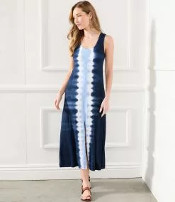Karen Kane Front-Slit Midi Dress -karen kane Sales Shop karenkane 2023 spring 1L14339 TD 009