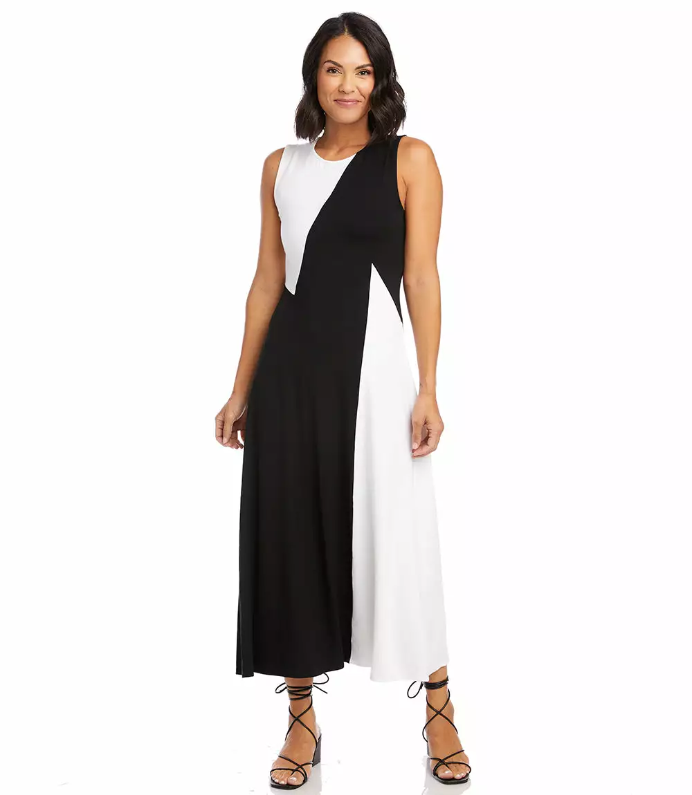 Karen Kane Petite Size Sleeveless Colorblock Dress 6 Karen Kane Petite Size Sleeveless Colorblock Dress - Image 4