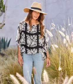 Karen Kane Boatneck Scarf Top